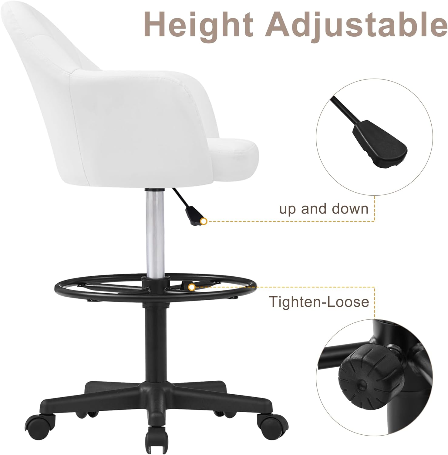 VECELO Home Office Desk Chair