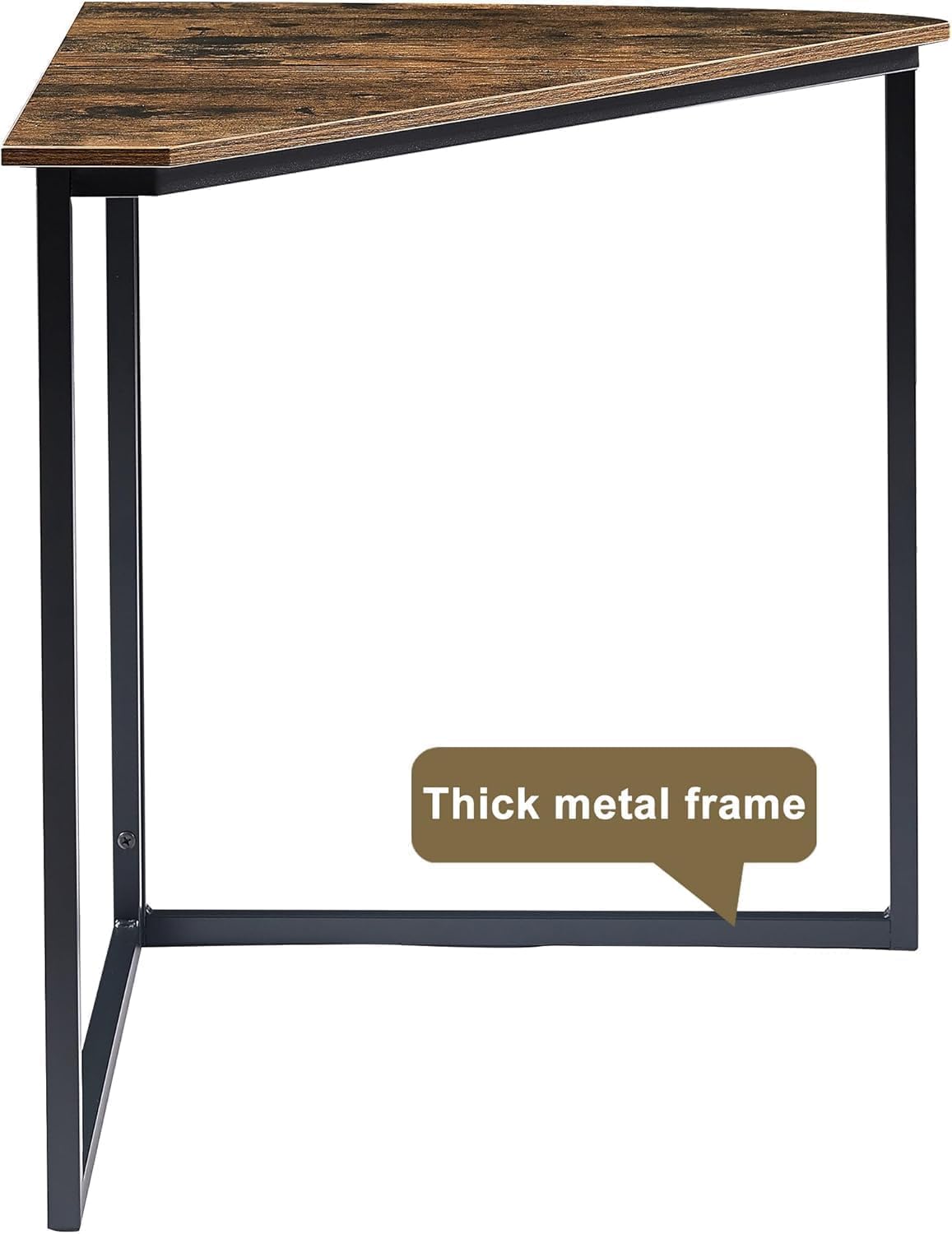 VECELO Ϲоrnеr Desk, Corner Tables for Living Room for Small Space