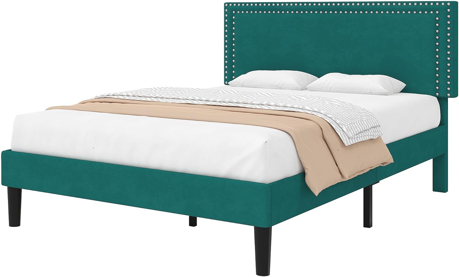 VECELO Modern Platform Bed Frame/Mattress Foundation