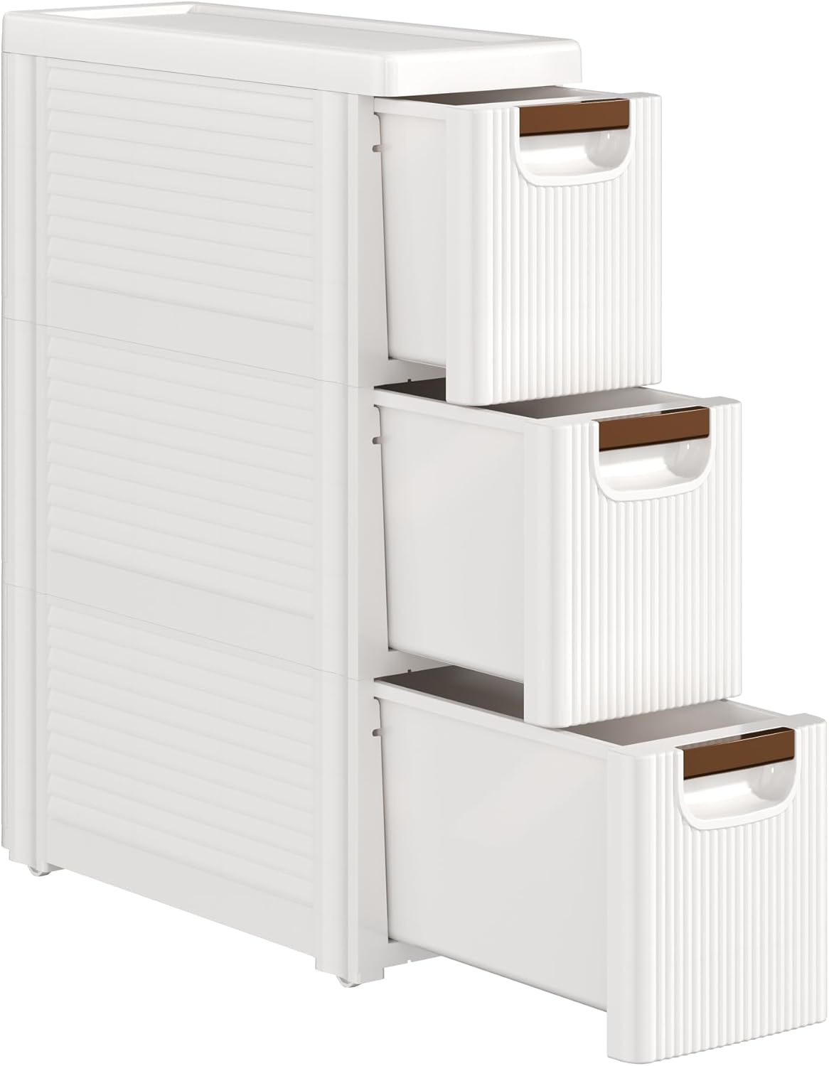 VECELO Narrow Bathroom Storage Cabinet