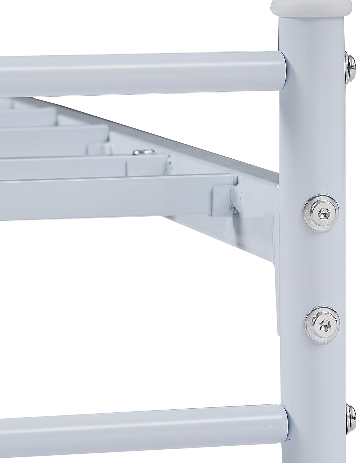 VECELO Modern Metal Bed Frame Mattress Foundation with curve headboard and Footboard - VECELO