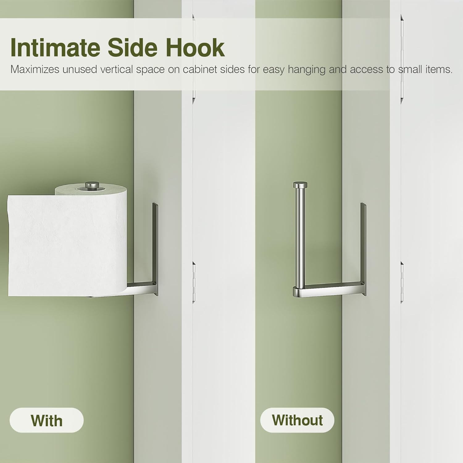 VECELO Bathroom Wall Cabinet