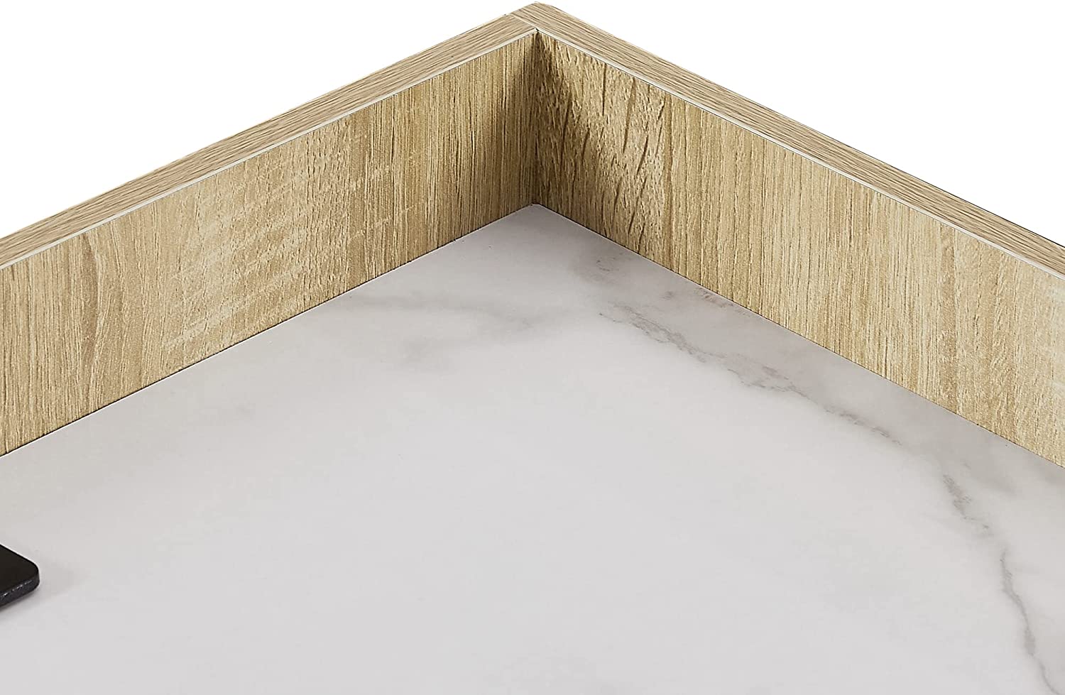 VECELO 3-Tier Corner Cabinet with 8 Cubbies, Wooden Cube Storage Organizer - VECELO