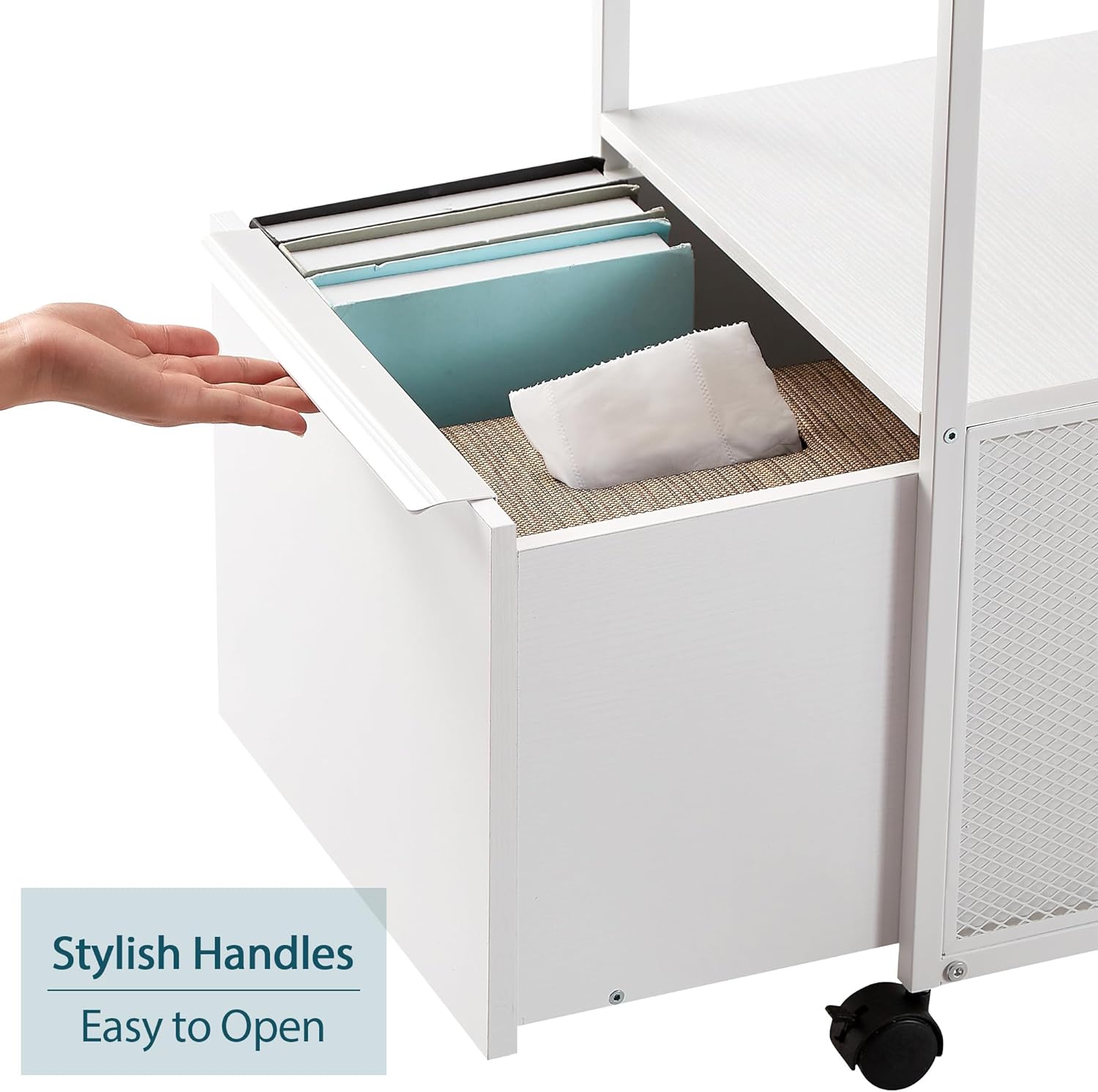 VECELO Filing Cabinet/Organization for Hanging Files