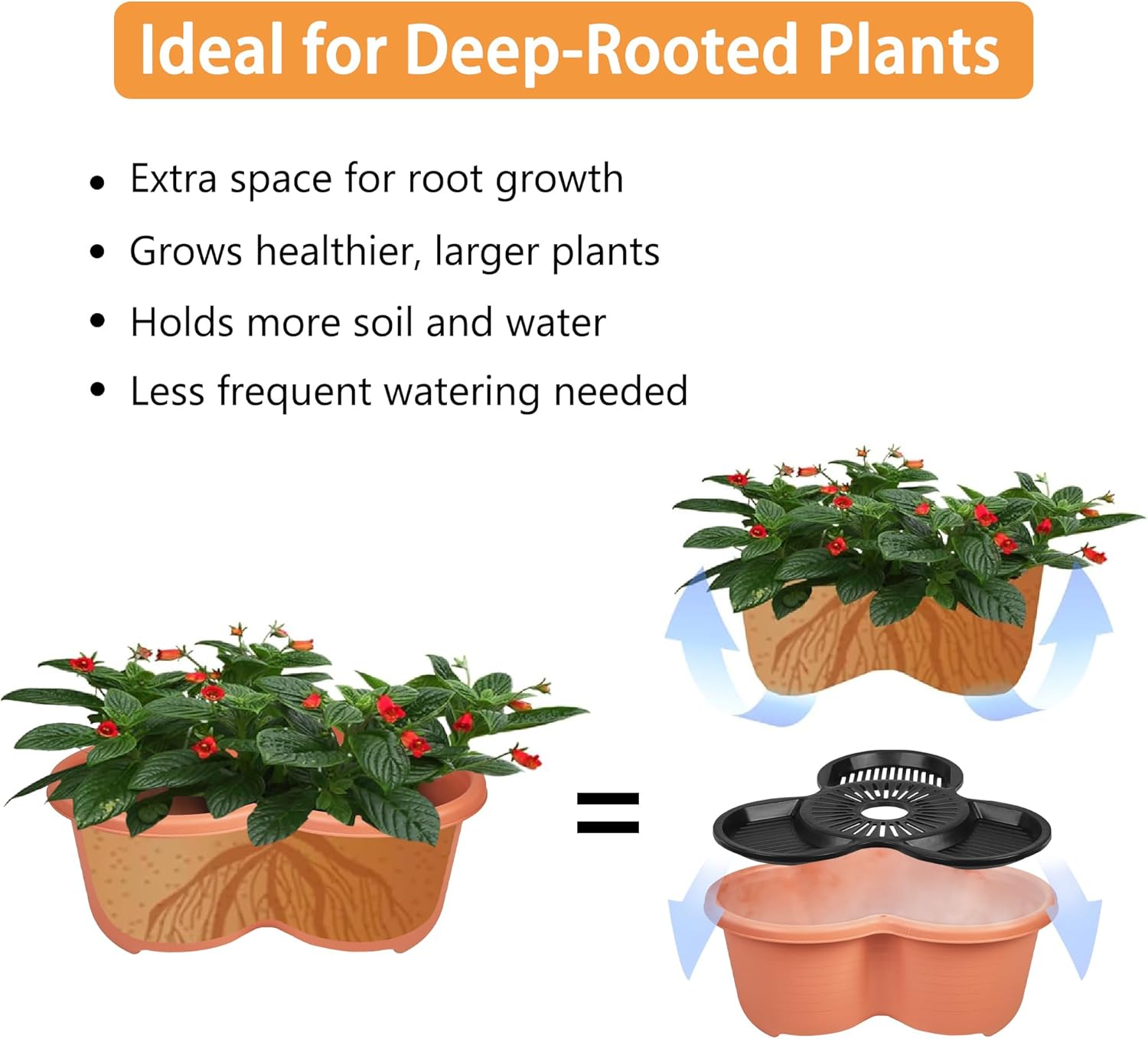 VECELO 5 Tier Vertical Garden Planter