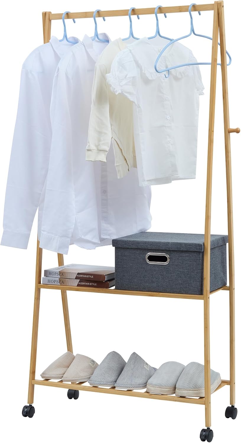 VECELO Coat Rack Freestanding, Entryway Hanger Stand, Umbrella Holder