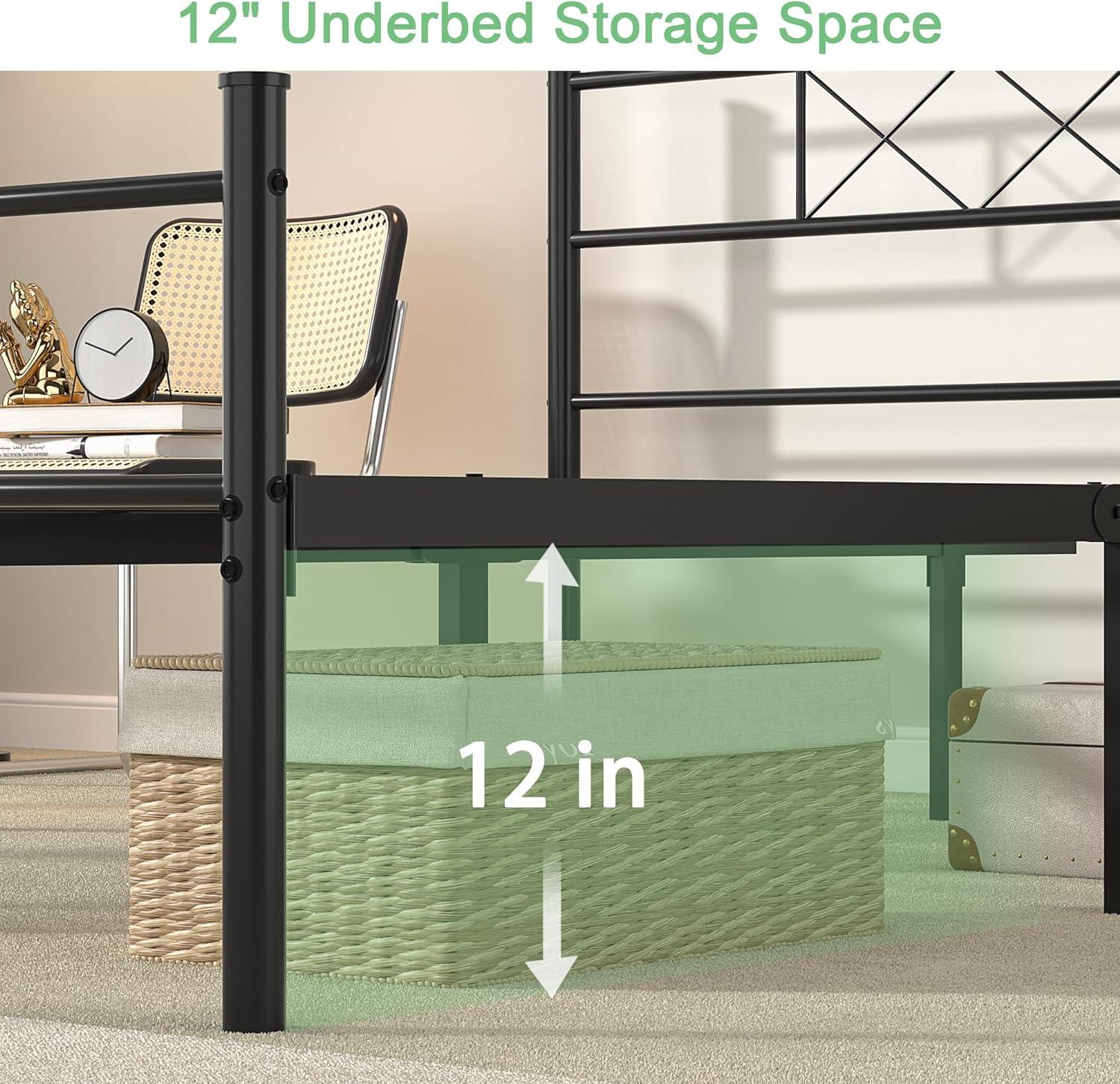 Metal Platform Bed Frame