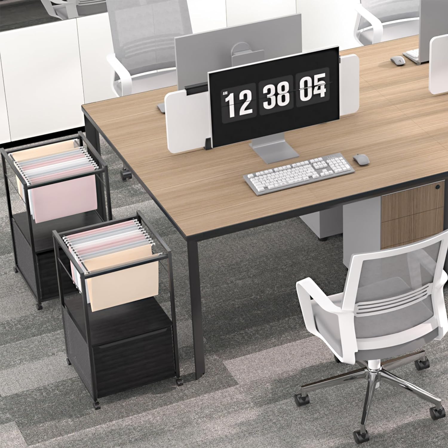 VECELO Filing Cabinet/Organization for Hanging Files