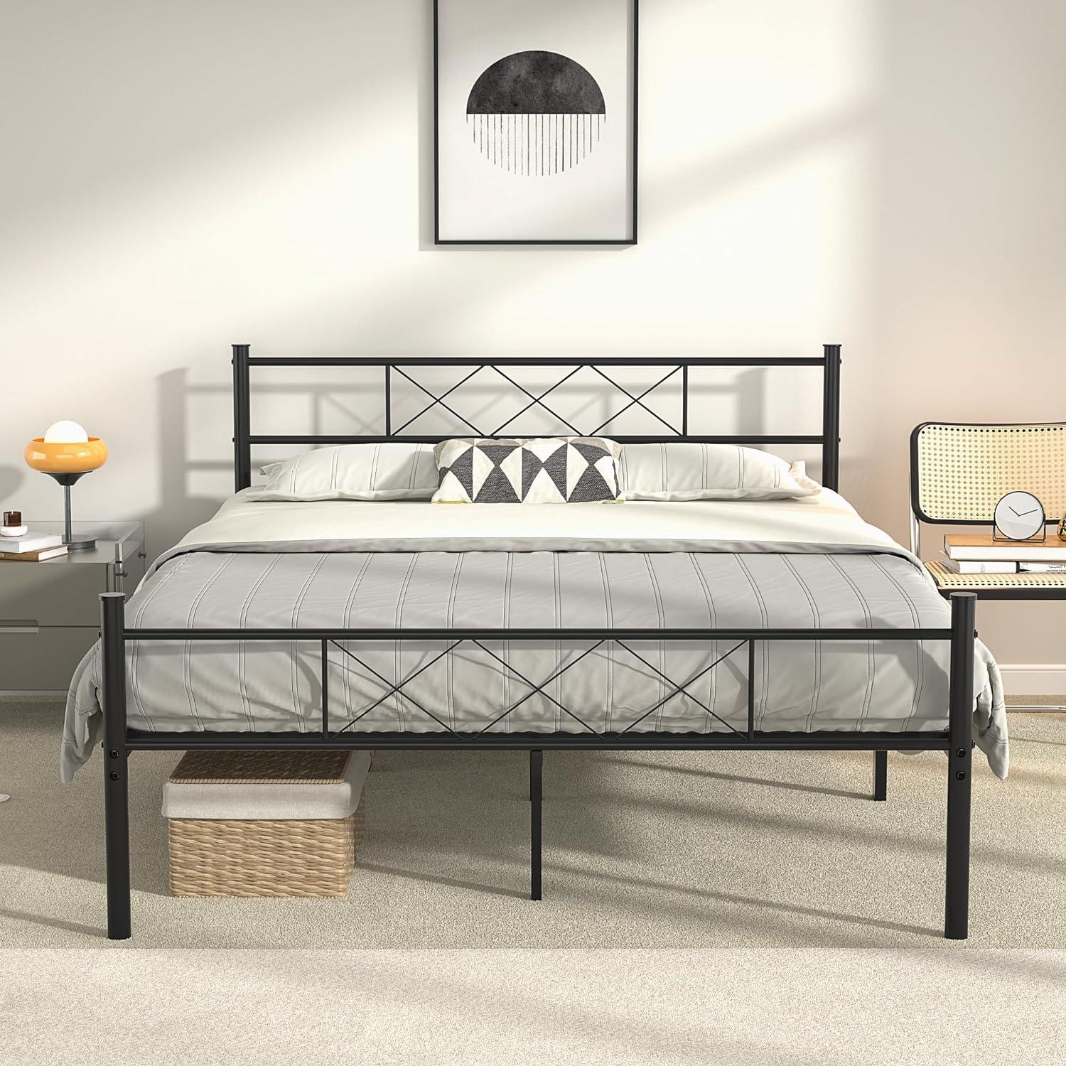Metal Platform Bed Frame