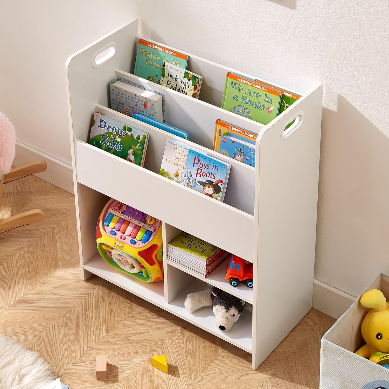 VECELO Kids Bookshelf