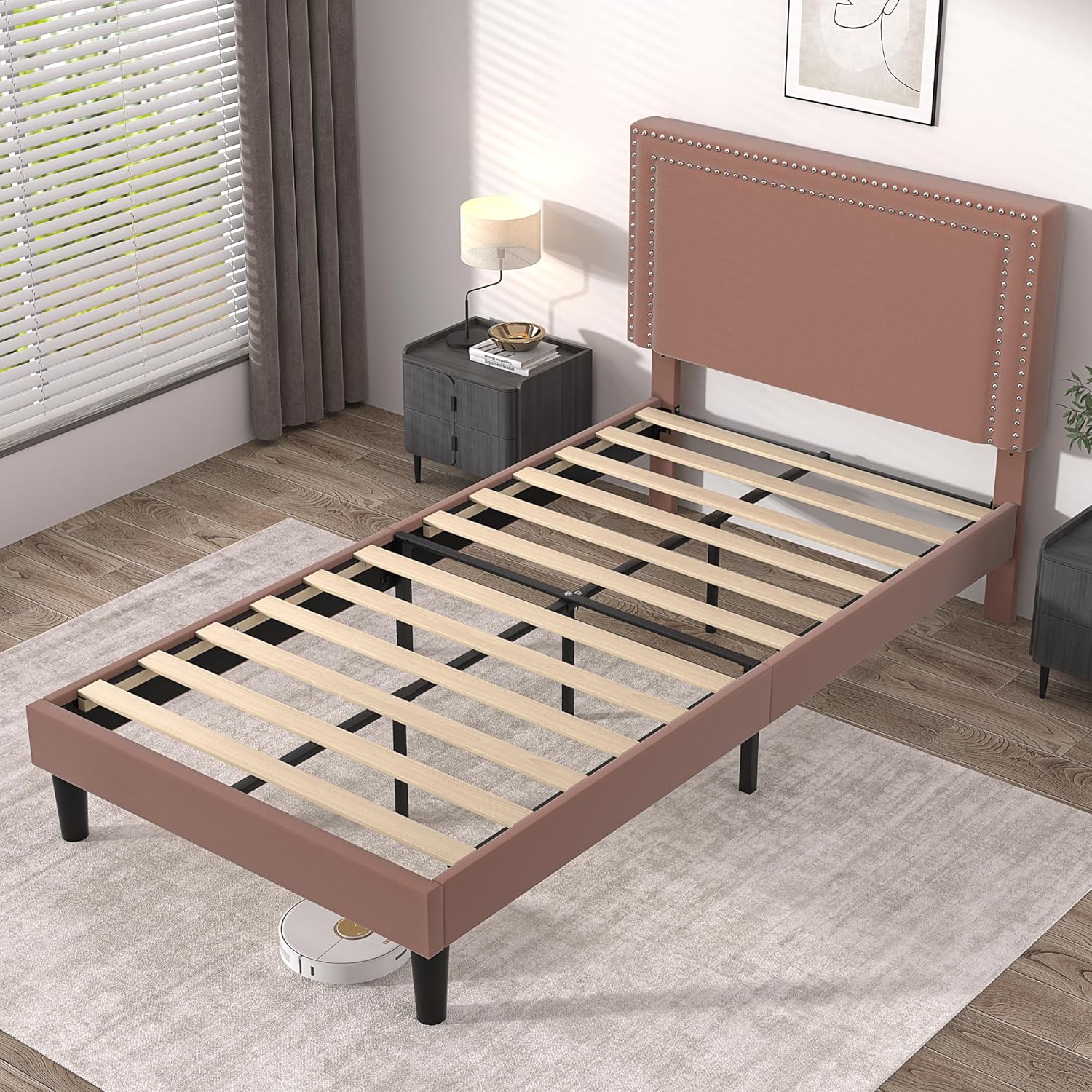 VECELO Modern Platform Bed Frame/Mattress Foundation