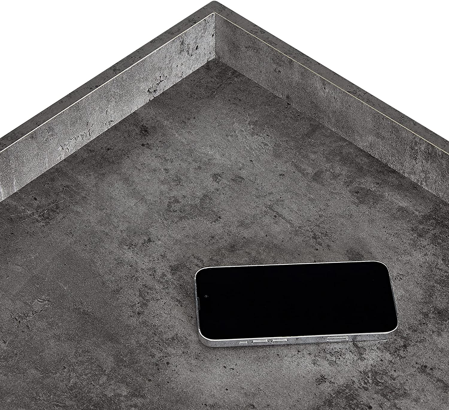 VECELO 3-Tier Corner Cabinet with 8 Cubbies, Wooden Cube Storage Organizer - VECELO