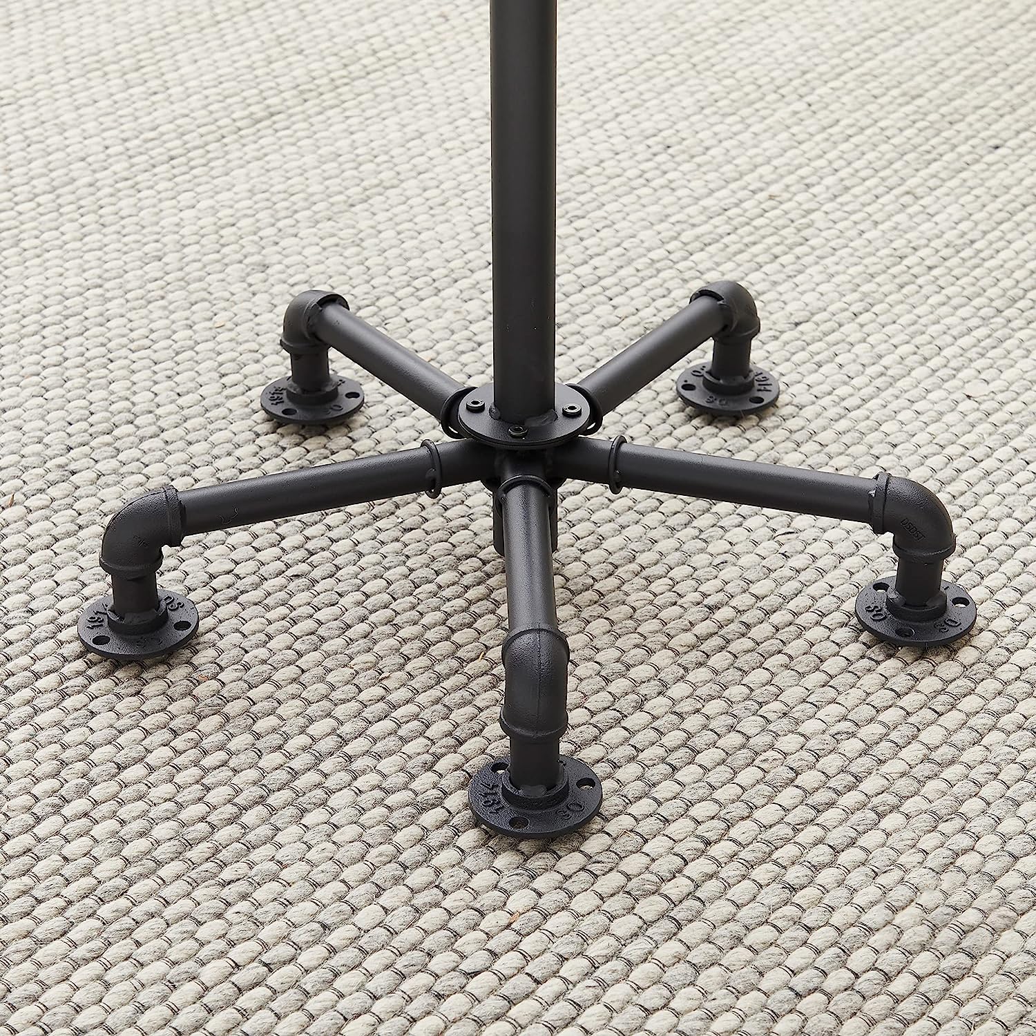 VECELO Counter Height Bar Stools Set of 2 - VECELO