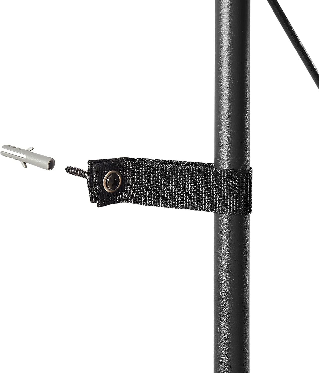 VECELO Corner Storage Cabinet with Wooden Shelves Free-Standing Organizer