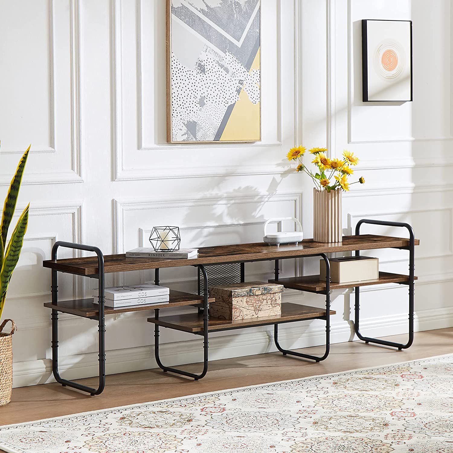 Industrial Television Stand TV Entertainment Center