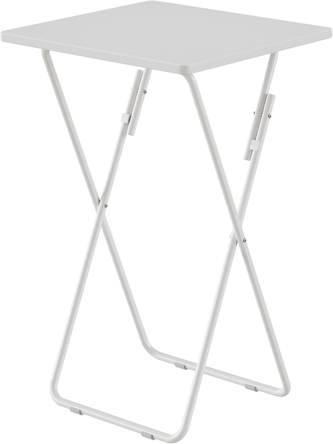 VECELO Folding Table  Portable TV Snack Trays  No Assembly Required