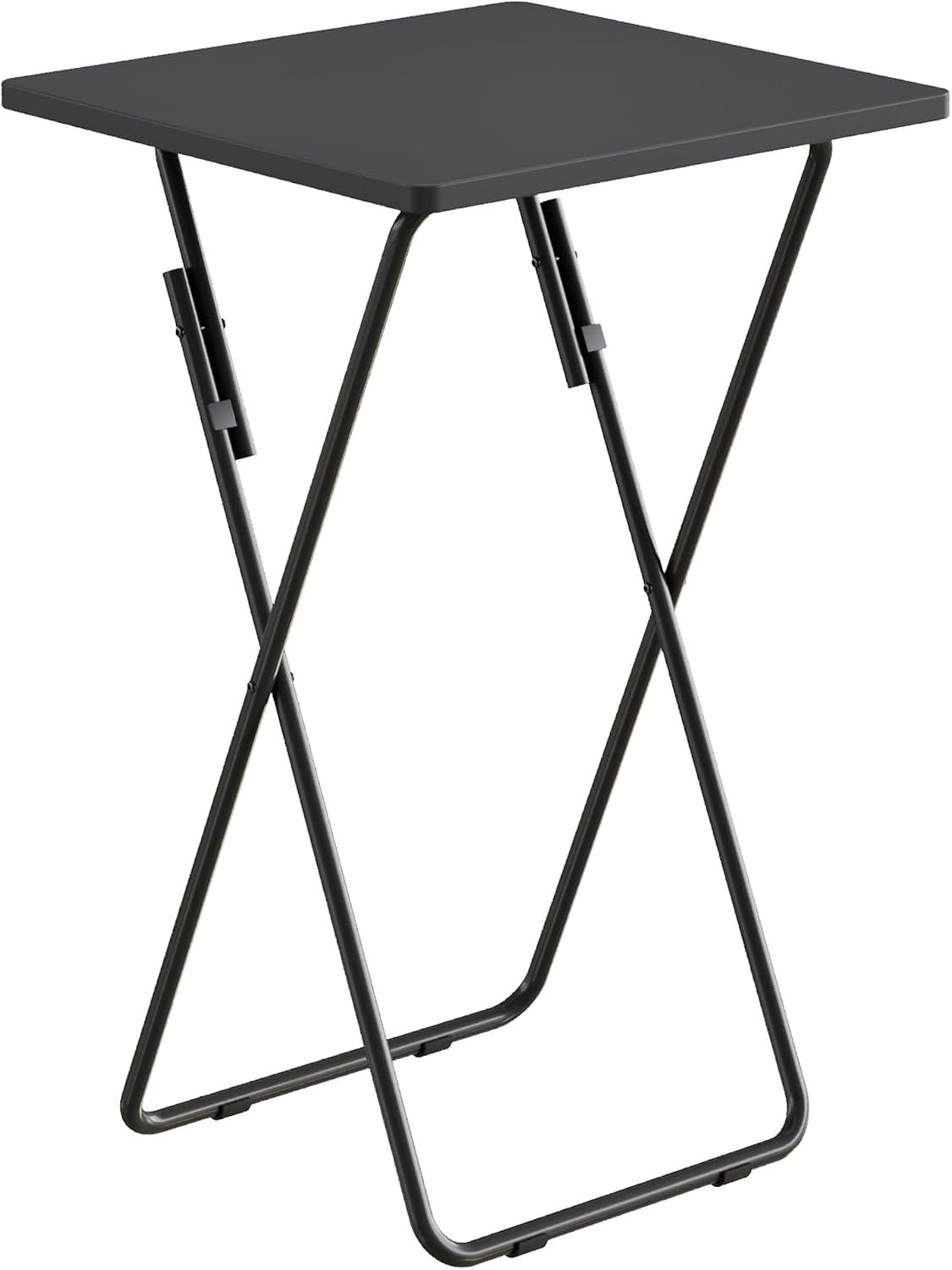 VECELO Folding Table  Portable TV Snack Trays  No Assembly Required