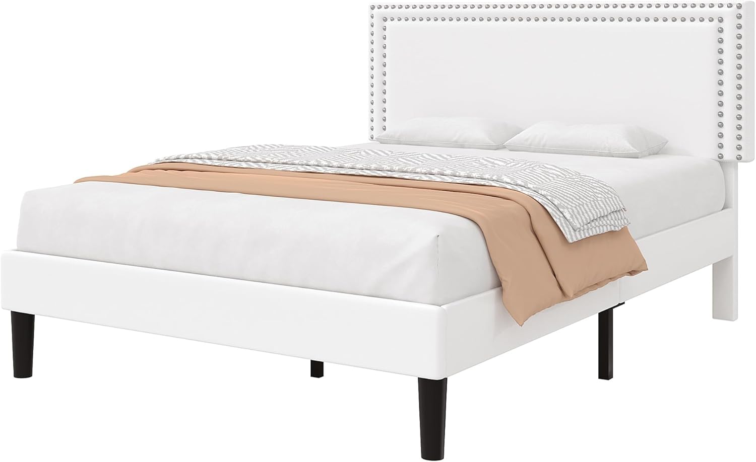 VECELO Modern Platform Bed Frame/Mattress Foundation