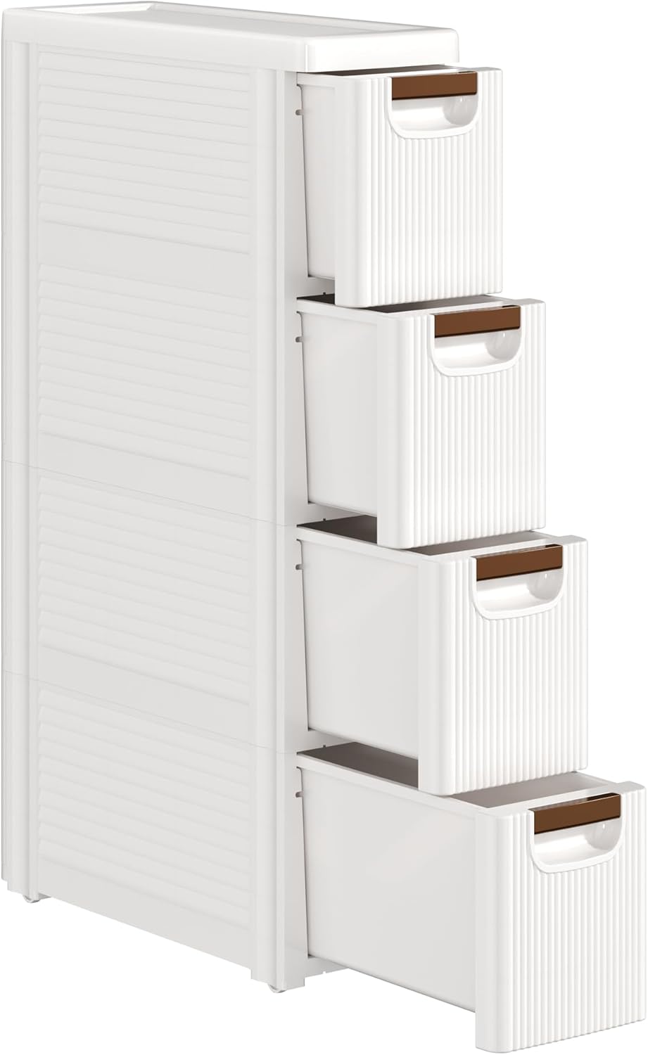 VECELO Narrow Bathroom Storage Cabinet