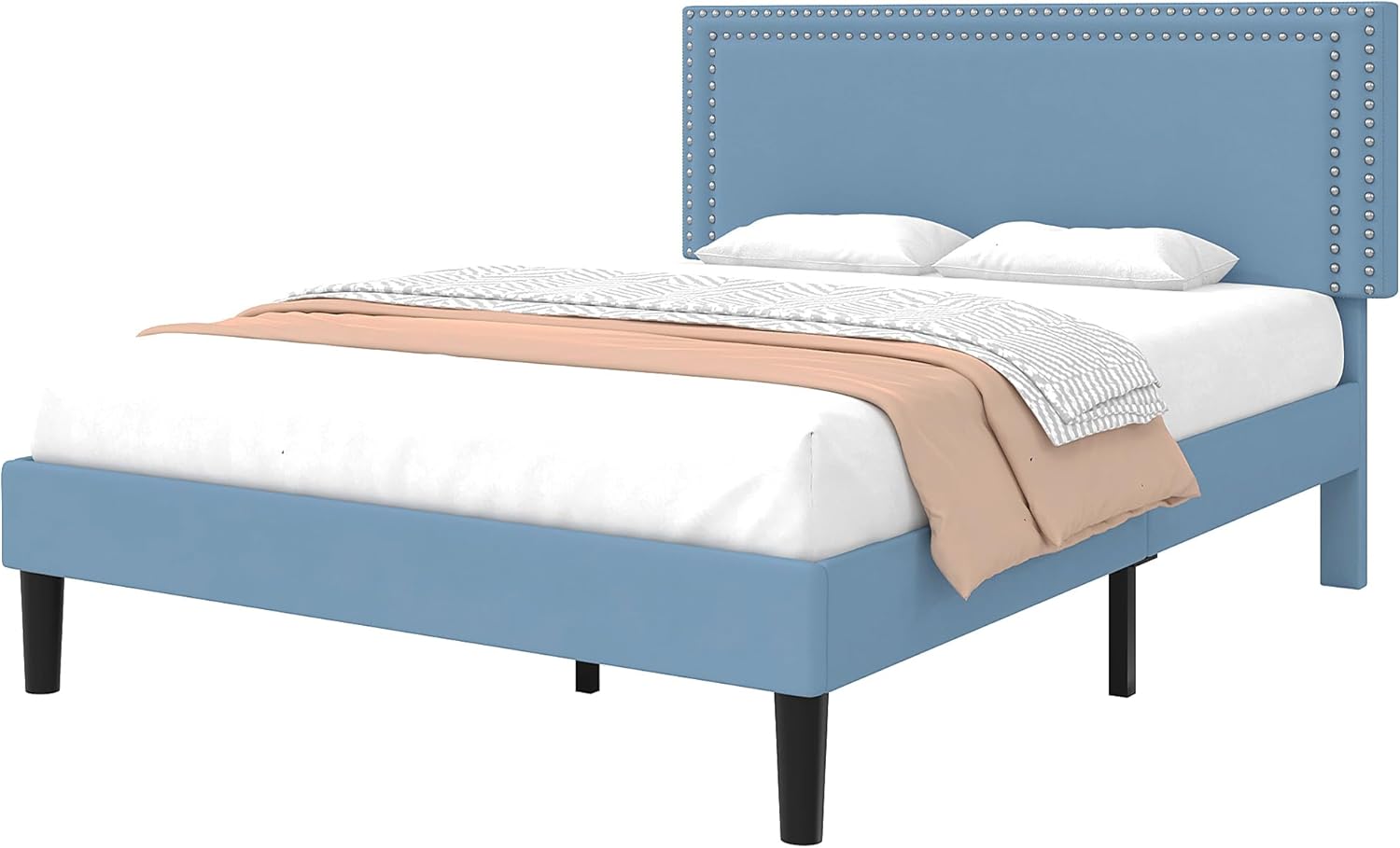 VECELO Modern Platform Bed Frame/Mattress Foundation