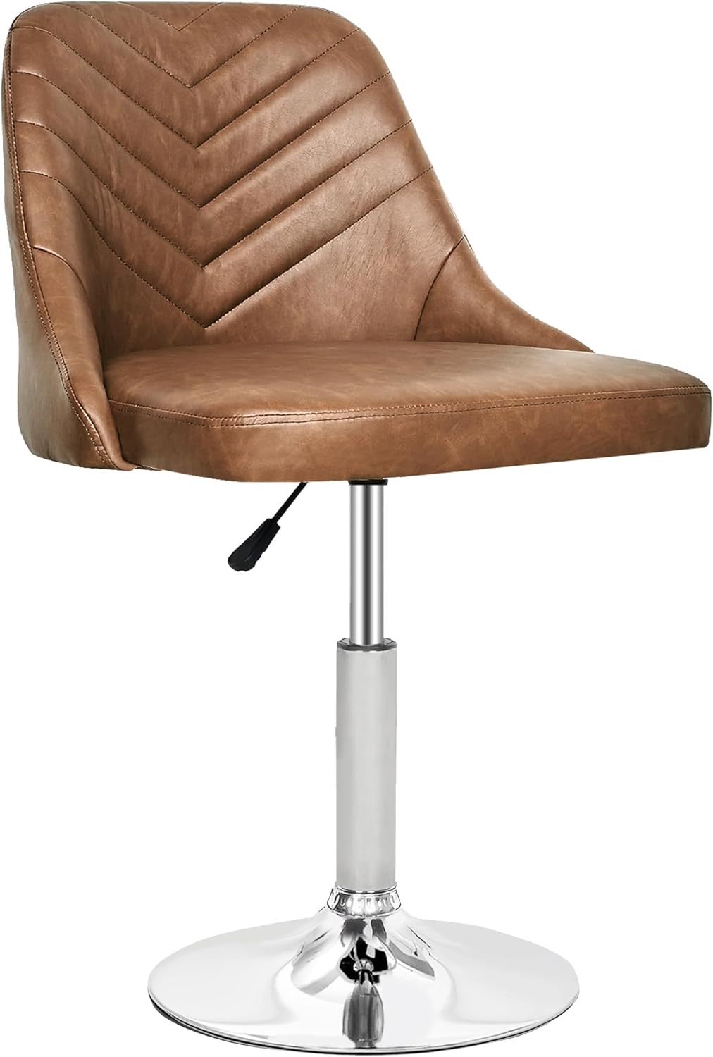 VECELO Bar Stool, Adjustable Barstools with Backrest