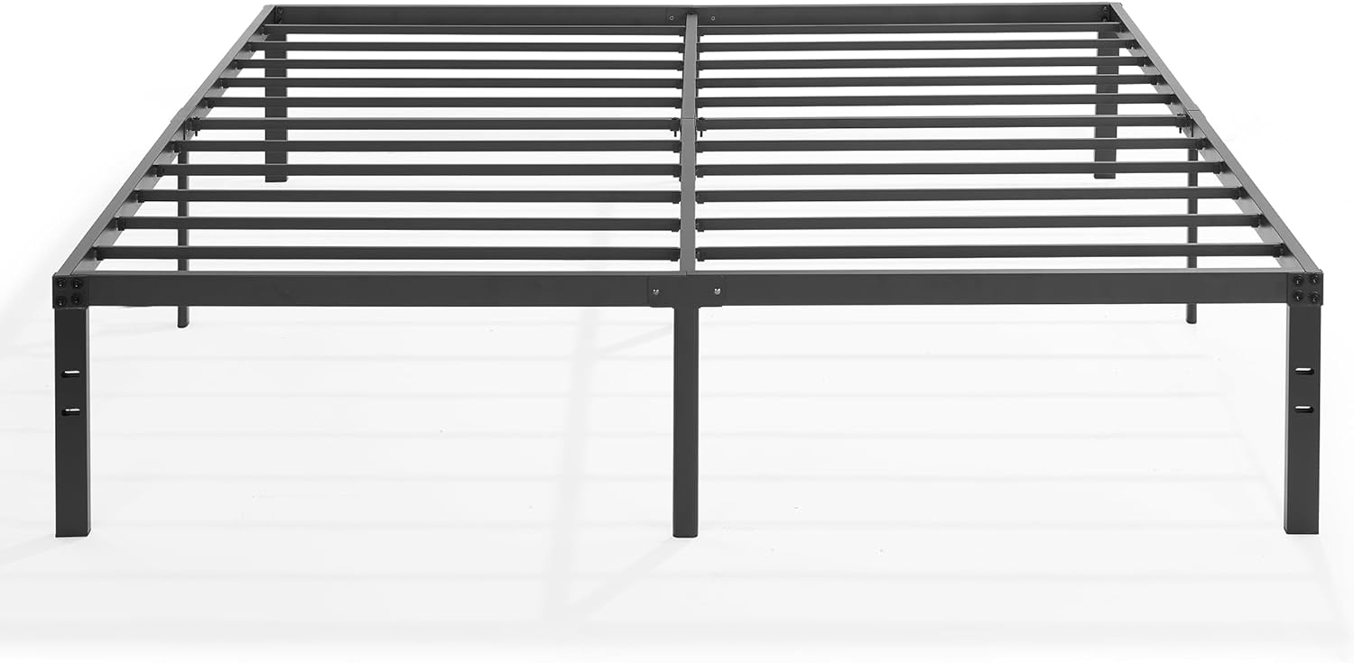 VECELO Metal Platform Bed Frame Heavy Duty Steel Slat, No Box Spring Needed
