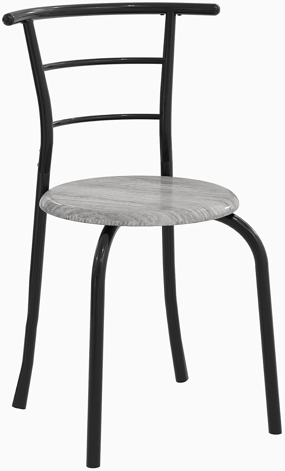 VECELO 3 Piece Dining Table & Chairs Set for 2