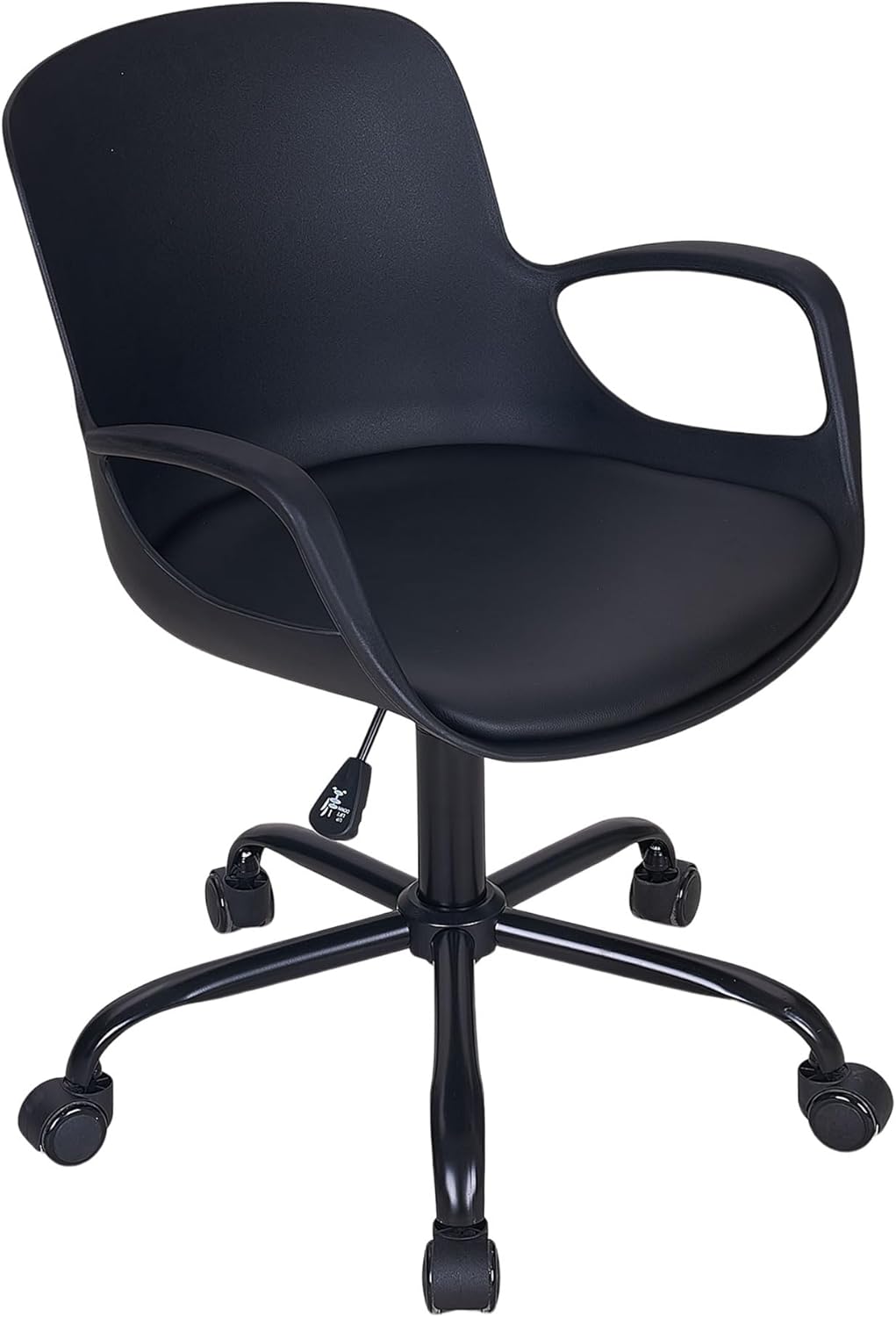 VECELO Mid-Back Chair for Desk with Armrests