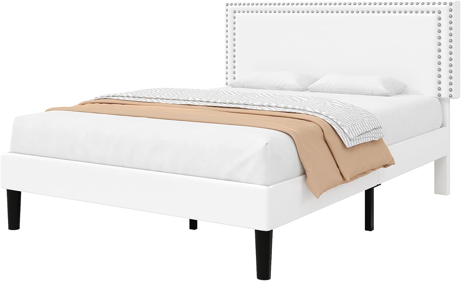 VECELO Modern Platform Bed Frame/Mattress Foundation