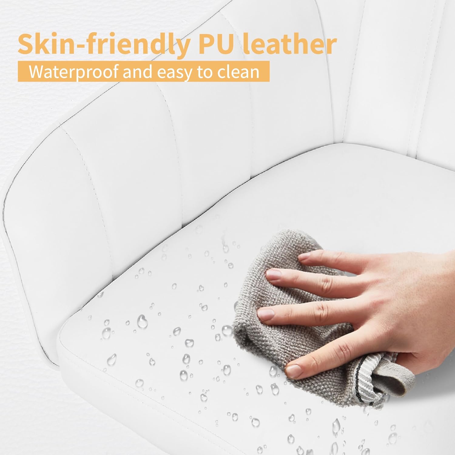 VECELO Modern Accent Chair with Adjustable Height