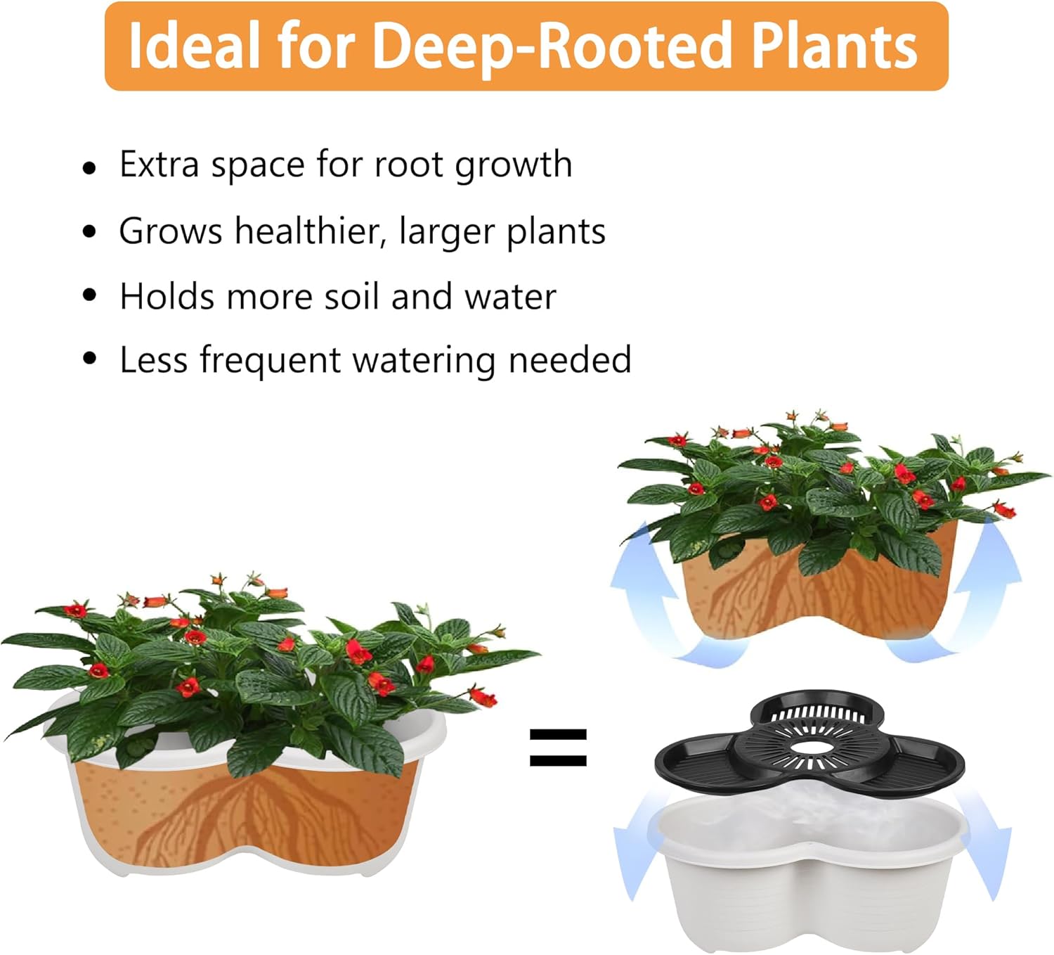 VECELO 5 Tier Vertical Garden Planter