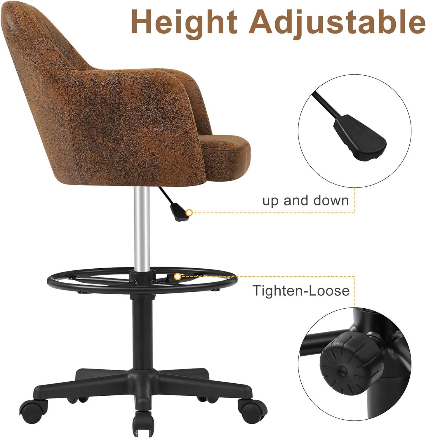 VECELO Home Office Desk Chair