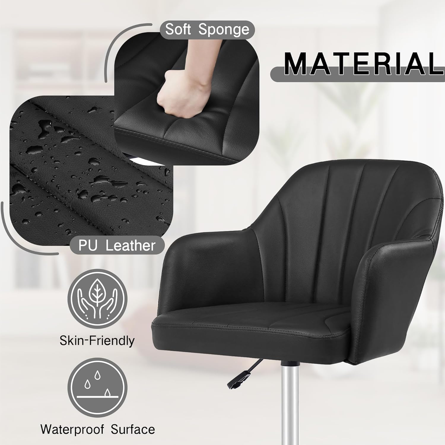 VECELO Home Office Desk Chair