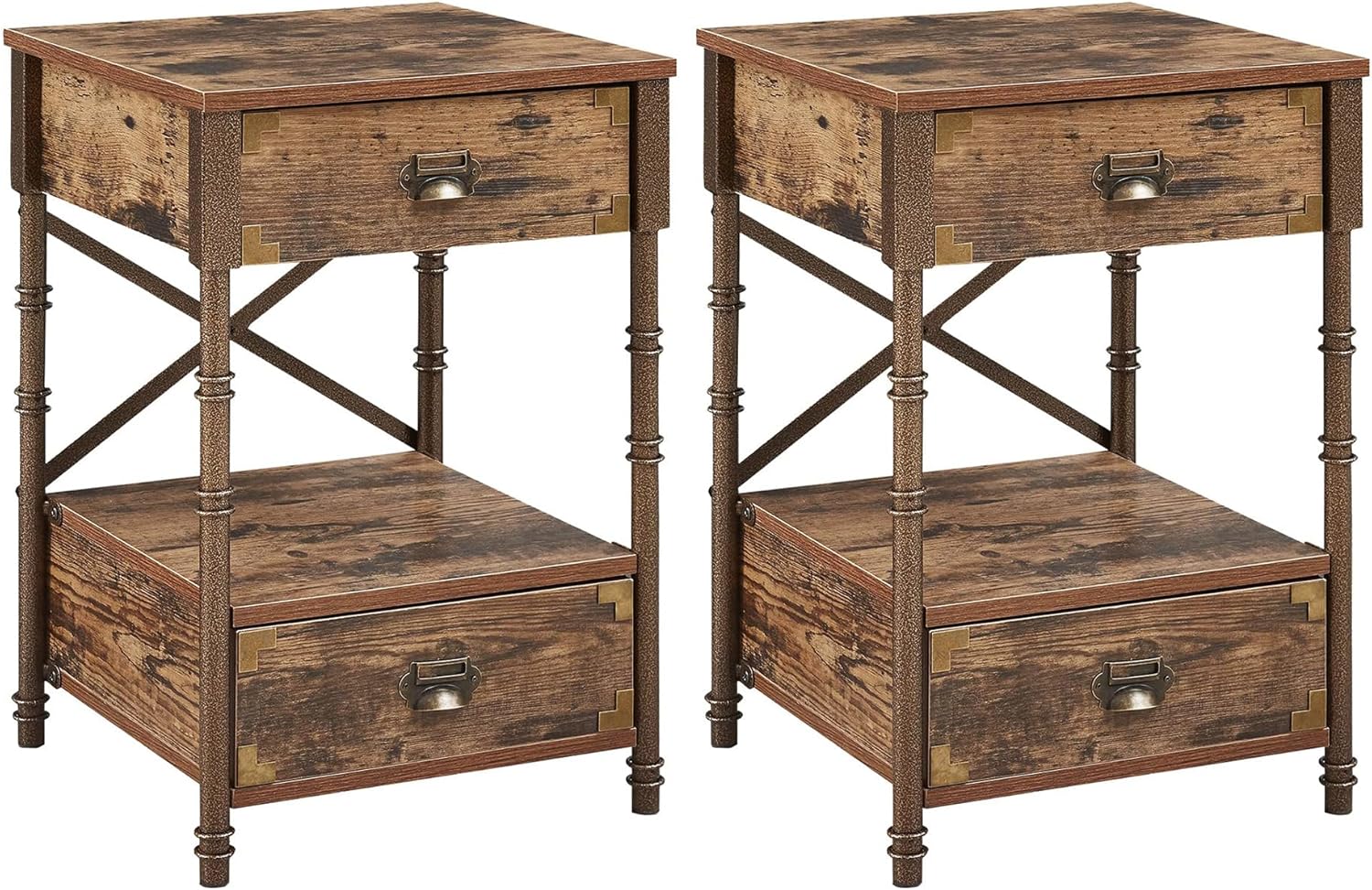VECELO Nightstand Set of 2