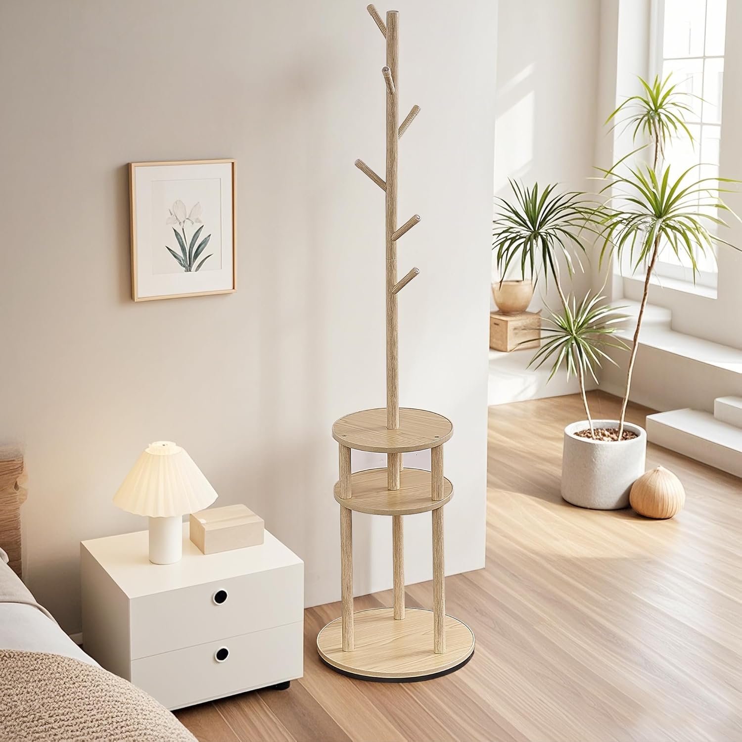 VECELO Coat Rack Freestanding