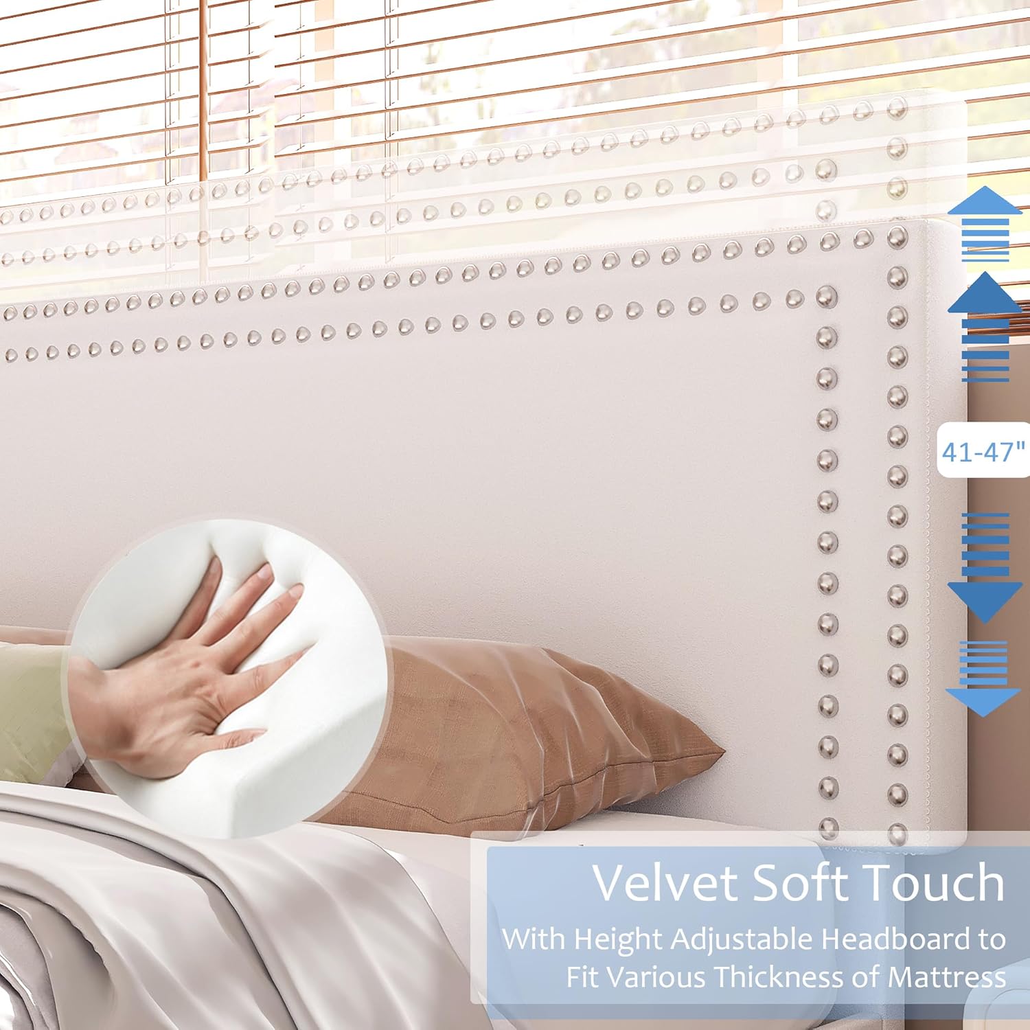 VECELO Modern Platform Bed Frame/Mattress Foundation