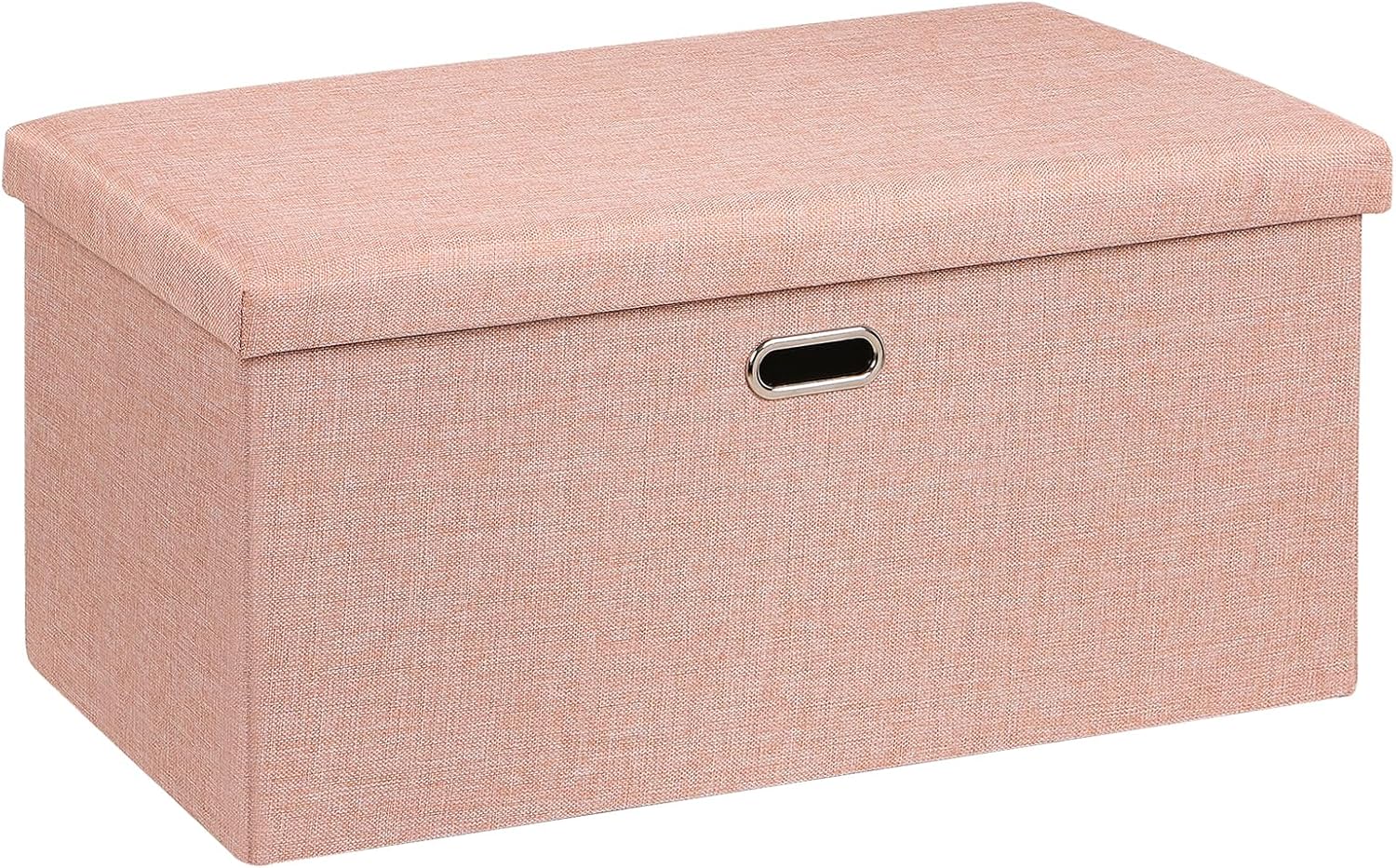 VECELO Folding Storage Ottoman Bench
