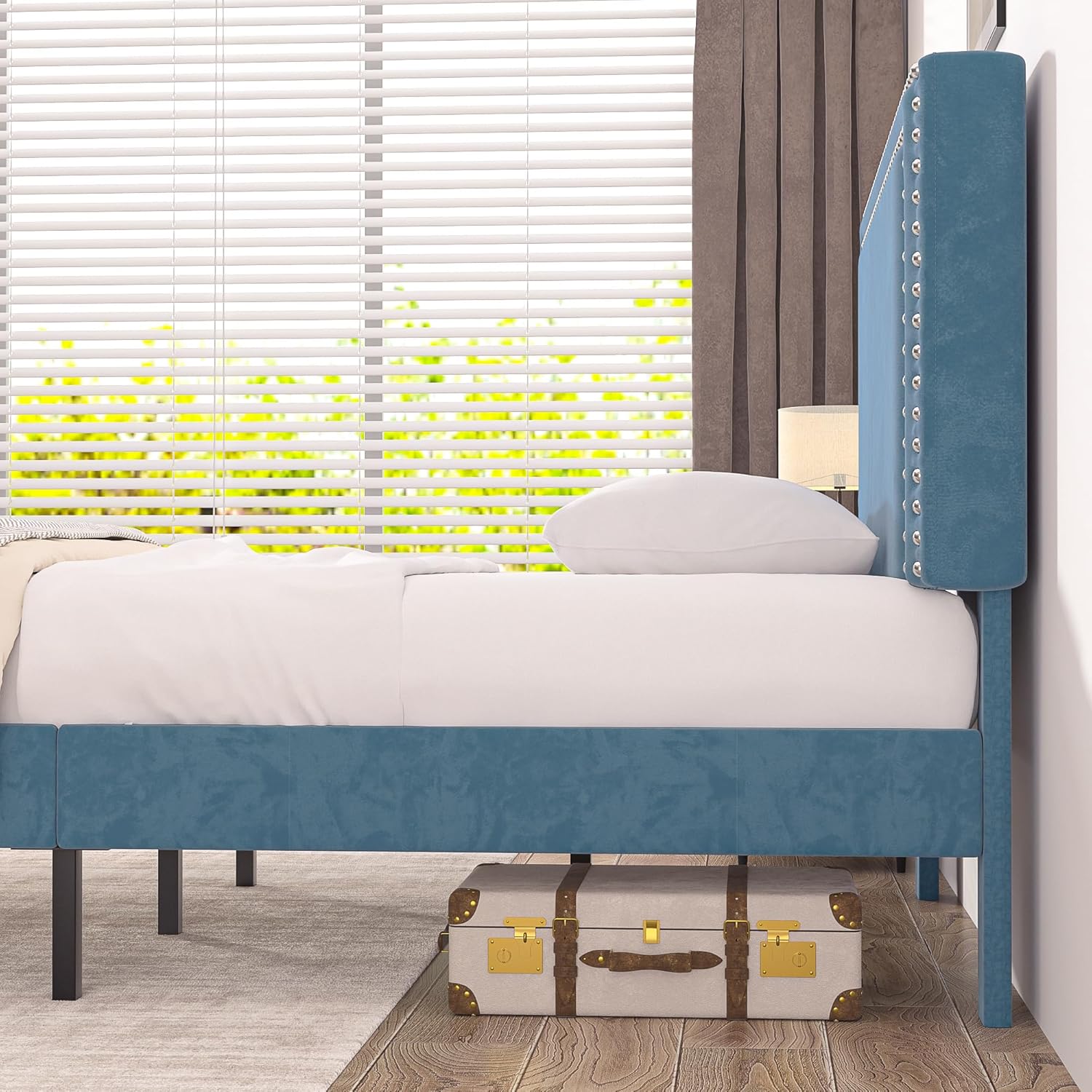 VECELO Modern Platform Bed Frame/Mattress Foundation