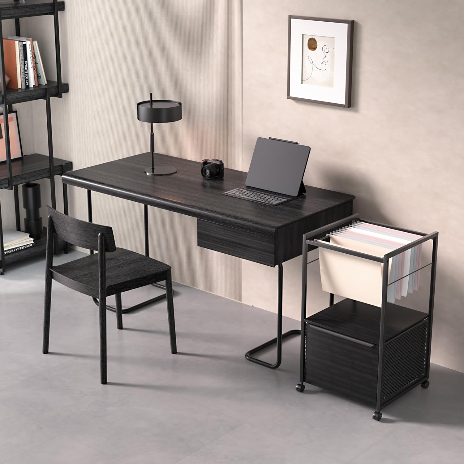 VECELO Filing Cabinet/Organization for Hanging Files