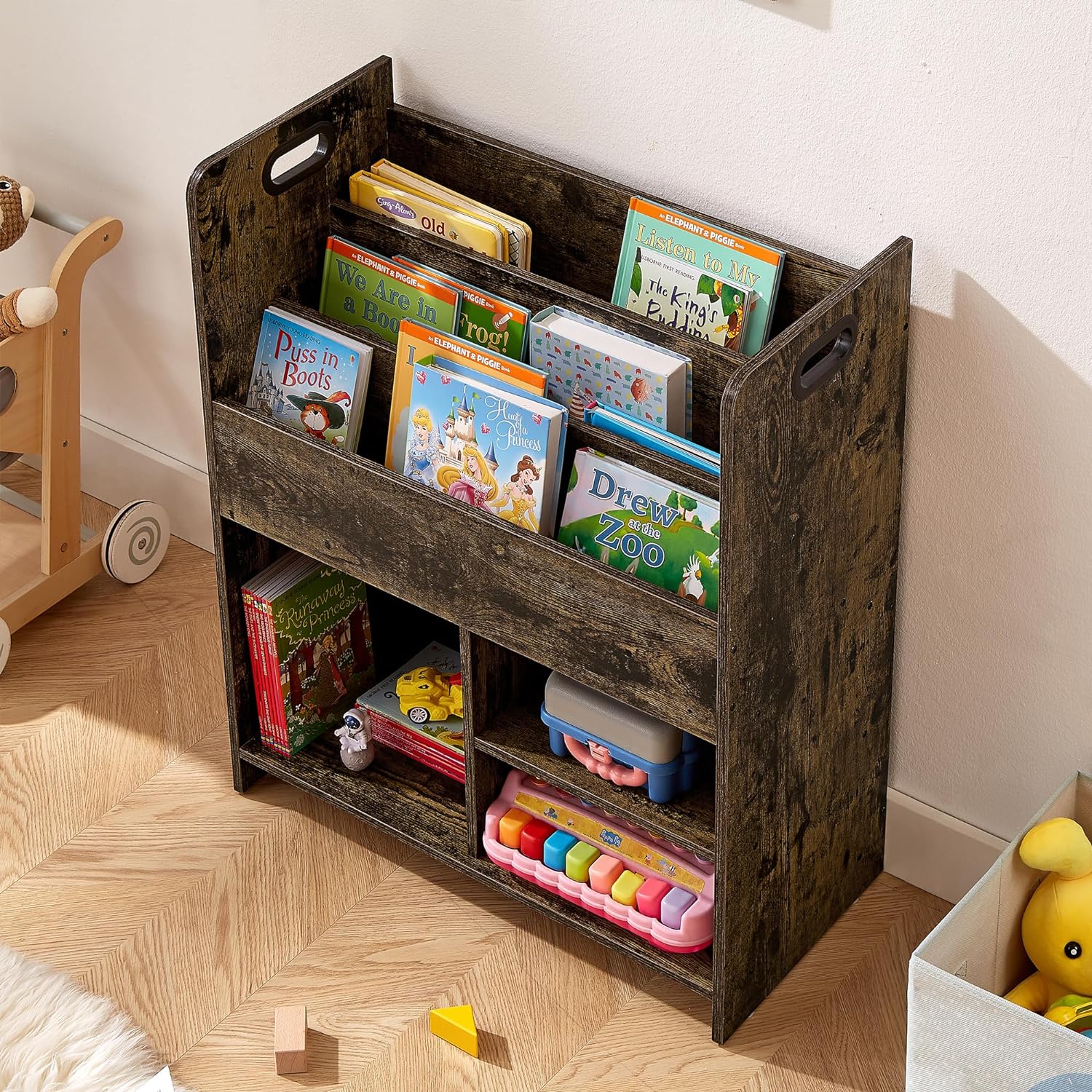 VECELO Kids Bookshelf