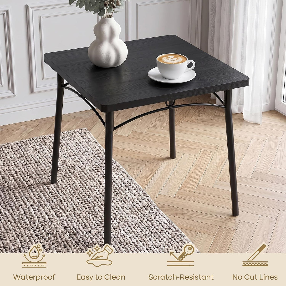 VECELO Dining Table Set