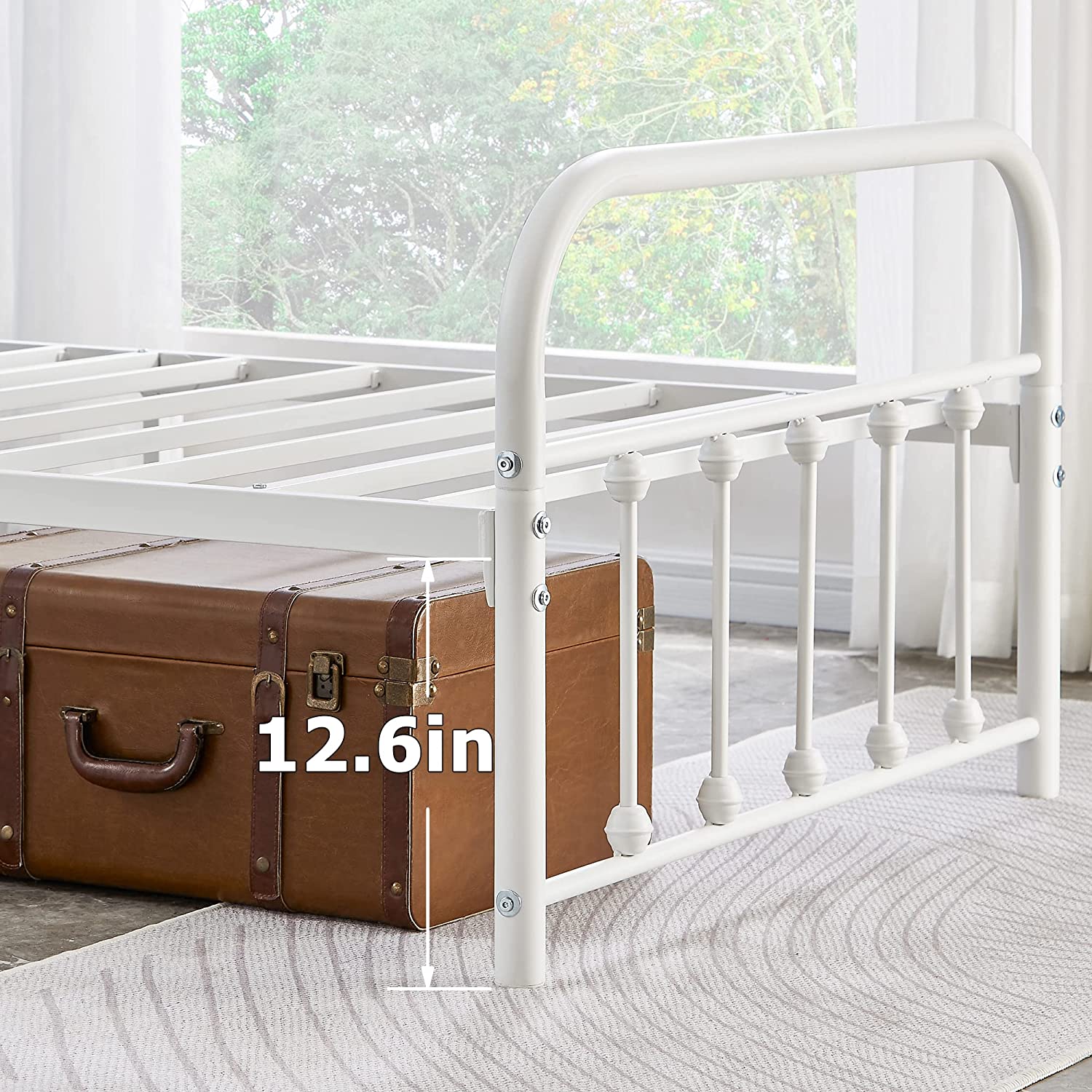 VECELO Metal Platform Bed Frame Mattress Foundation Modern&Simple Style